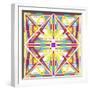 Abstract Cube-Deanna Tolliver-Framed Giclee Print