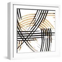 Abstract Curves-Leslie Bernsen-Framed Giclee Print