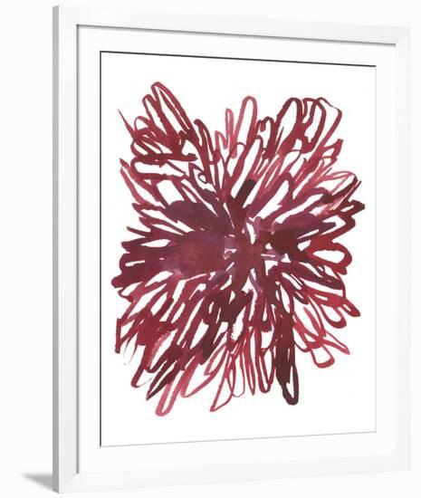 Abstract Dahlia-Kiana Mosley-Framed Art Print