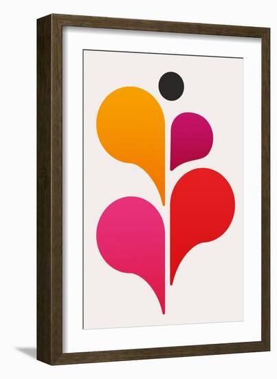 Abstract Dancer-Kubistika-Framed Giclee Print