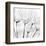 Abstract Dandelion Flower-null-Framed Art Print