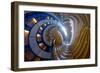 Abstract design of stairway.-Jaynes Gallery-Framed Photographic Print