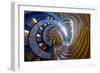 Abstract design of stairway.-Jaynes Gallery-Framed Photographic Print