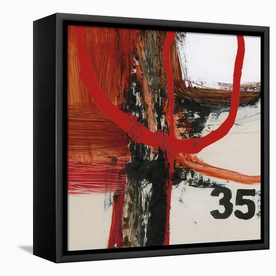 Abstract Digits-Natasha Barnes-Framed Stretched Canvas