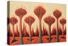 Abstract Dragon Blood Trees-Lea Faucher-Stretched Canvas