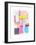 Abstract Drawing 10-Jaime Derringer-Framed Premium Giclee Print