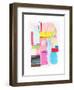 Abstract Drawing 10-Jaime Derringer-Framed Giclee Print