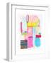 Abstract Drawing 10-Jaime Derringer-Framed Giclee Print