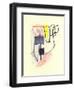 Abstract Drawing 11-Jaime Derringer-Framed Giclee Print