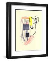 Abstract Drawing 11-Jaime Derringer-Framed Premium Giclee Print