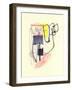 Abstract Drawing 11-Jaime Derringer-Framed Giclee Print