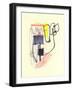 Abstract Drawing 11-Jaime Derringer-Framed Giclee Print