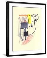 Abstract Drawing 11-Jaime Derringer-Framed Giclee Print