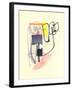 Abstract Drawing 11-Jaime Derringer-Framed Giclee Print