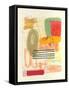 Abstract Drawing 12-Jaime Derringer-Framed Stretched Canvas