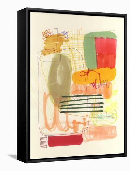 Abstract Drawing 12-Jaime Derringer-Framed Stretched Canvas