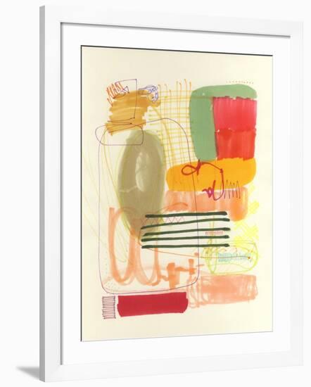 Abstract Drawing 12-Jaime Derringer-Framed Giclee Print