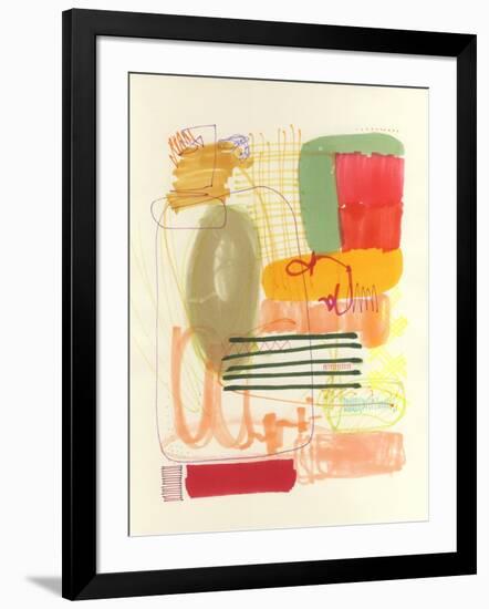 Abstract Drawing 12-Jaime Derringer-Framed Giclee Print