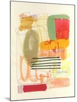 Abstract Drawing 12-Jaime Derringer-Mounted Giclee Print