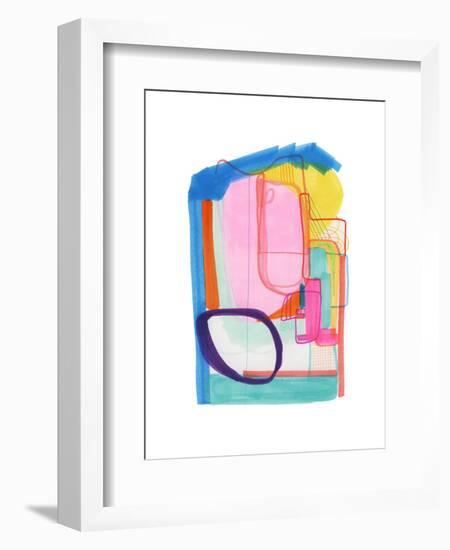 Abstract Drawing 1-Jaime Derringer-Framed Giclee Print