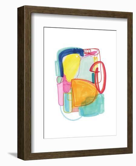 Abstract Drawing 2-Jaime Derringer-Framed Giclee Print