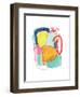 Abstract Drawing 2-Jaime Derringer-Framed Giclee Print