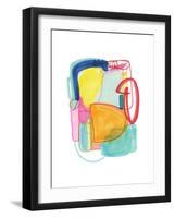 Abstract Drawing 2-Jaime Derringer-Framed Giclee Print