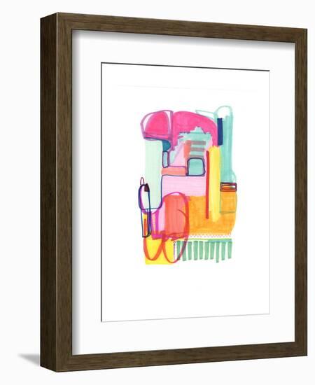 Abstract Drawing 4-Jaime Derringer-Framed Giclee Print