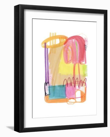Abstract Drawing 9-Jaime Derringer-Framed Giclee Print