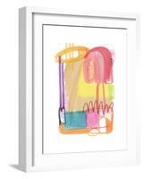 Abstract Drawing 9-Jaime Derringer-Framed Giclee Print