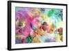 Abstract Dreamy Multicolor Blossoms in Water-Alaya Gadeh-Framed Photographic Print