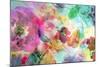 Abstract Dreamy Multicolor Blossoms in Water-Alaya Gadeh-Mounted Photographic Print
