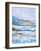 Abstract Echoes I-Jacob Q-Framed Art Print