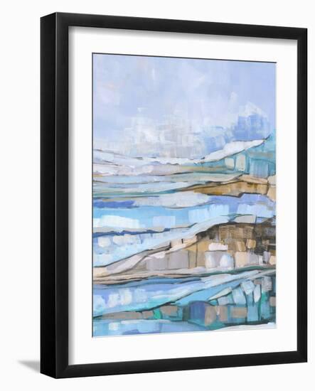 Abstract Echoes II-Jacob Q-Framed Art Print