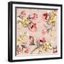 Abstract Elegance Floral Pattern-Aleksey Vl B.-Framed Art Print