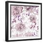 Abstract Elegance Floral Pattern-Aleksey Vl B.-Framed Art Print