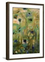 Abstract Exp I-Marabeth Quin-Framed Art Print