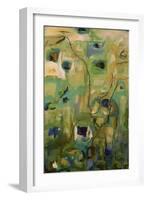 Abstract Exp I-Marabeth Quin-Framed Art Print