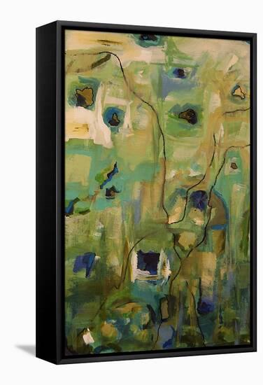 Abstract Exp I-Marabeth Quin-Framed Stretched Canvas