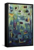 Abstract Exp II-Marabeth Quin-Framed Stretched Canvas