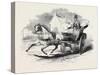 Abstract Express from Paris to Boulogne; the Overland Indian Mail-null-Stretched Canvas