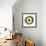 Abstract Eye-Milli Villa-Framed Art Print displayed on a wall