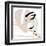 Abstract Face Down-OnRei-Framed Art Print