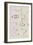 Abstract Face No2.-THE MIUUS STUDIO-Framed Giclee Print