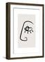 Abstract Face No2-Beth Cai-Framed Premium Giclee Print