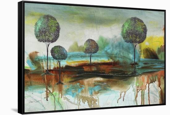 Abstract Fantasy Landscape-Jean Plout-Framed Stretched Canvas