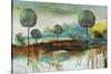 Abstract Fantasy Landscape-Jean Plout-Stretched Canvas