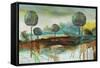 Abstract Fantasy Landscape-Jean Plout-Framed Stretched Canvas