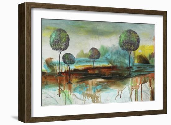 Abstract Fantasy Landscape-Jean Plout-Framed Giclee Print