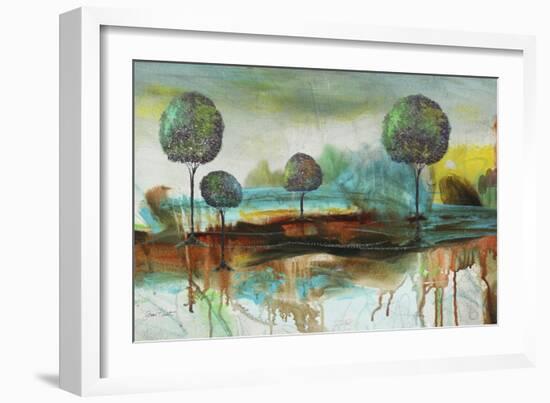 Abstract Fantasy Landscape-Jean Plout-Framed Giclee Print